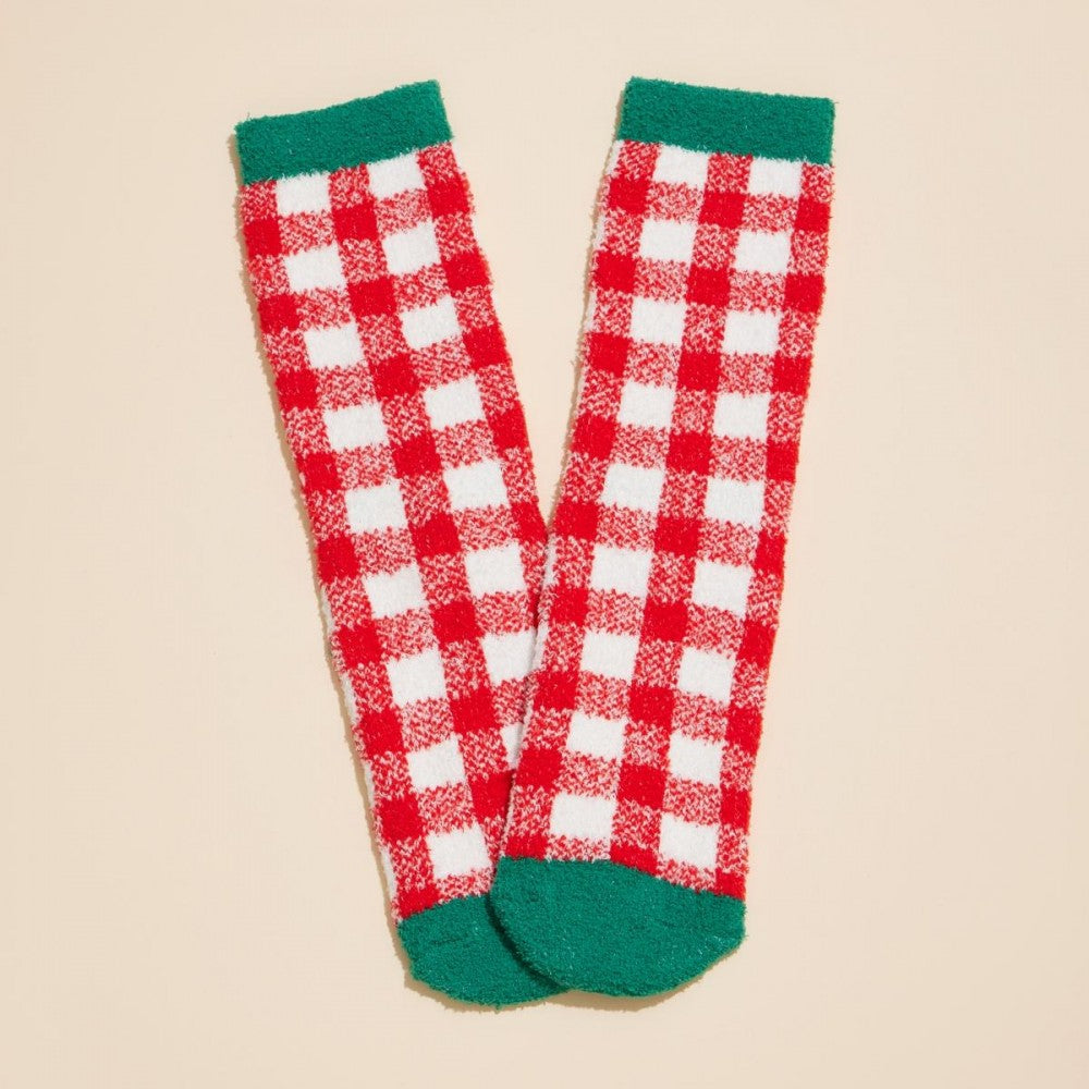 Christmas Soft Knit Socks Set of 4