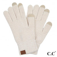 Chenille Knit Smart Touch Gloves - Beau Kisses