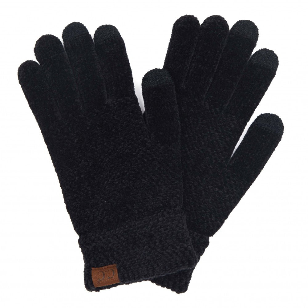 Chenille Knit Smart Touch Gloves