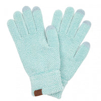 Chenille Knit Smart Touch Gloves - Beau Kisses