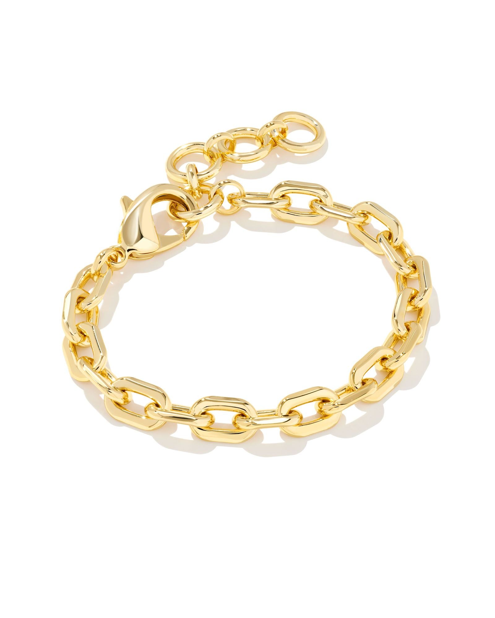 Korinne Chain Bracelet Gold Metal - Beau Kisses