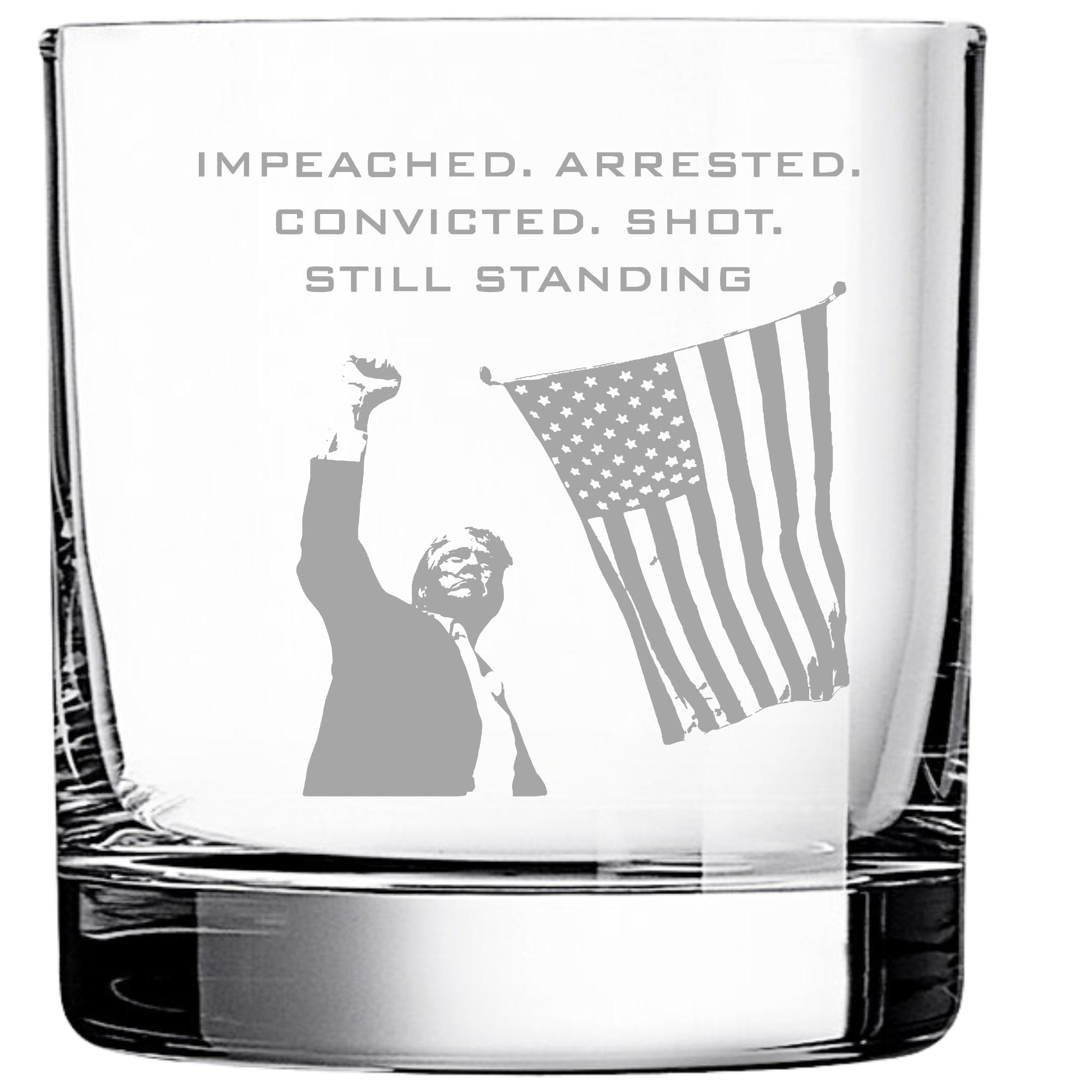 Still Standing Glass: The Iconic Moment Trump Stands Tall