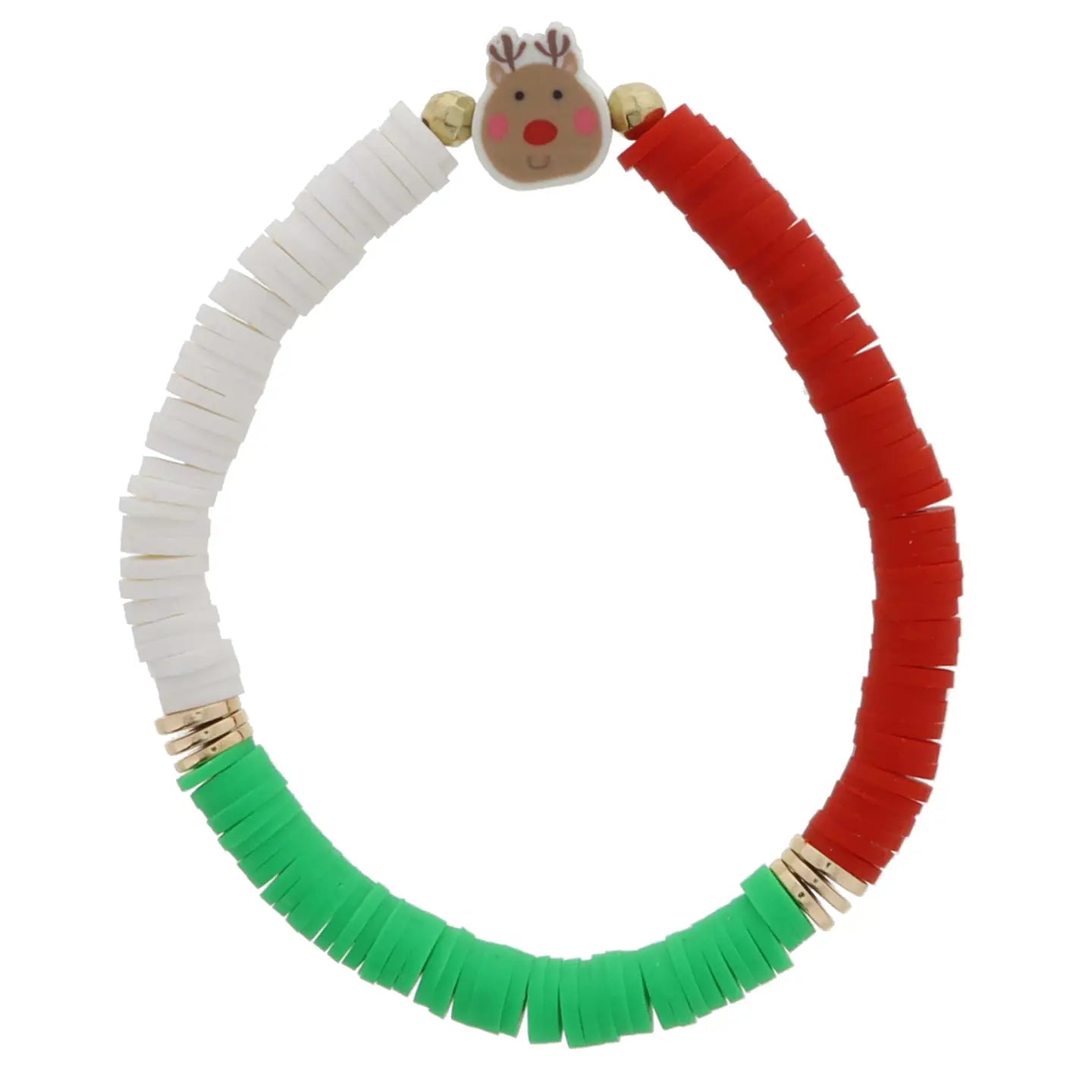 Kid's Rubber Holiday Stretch Bracelets - Beau Kisses