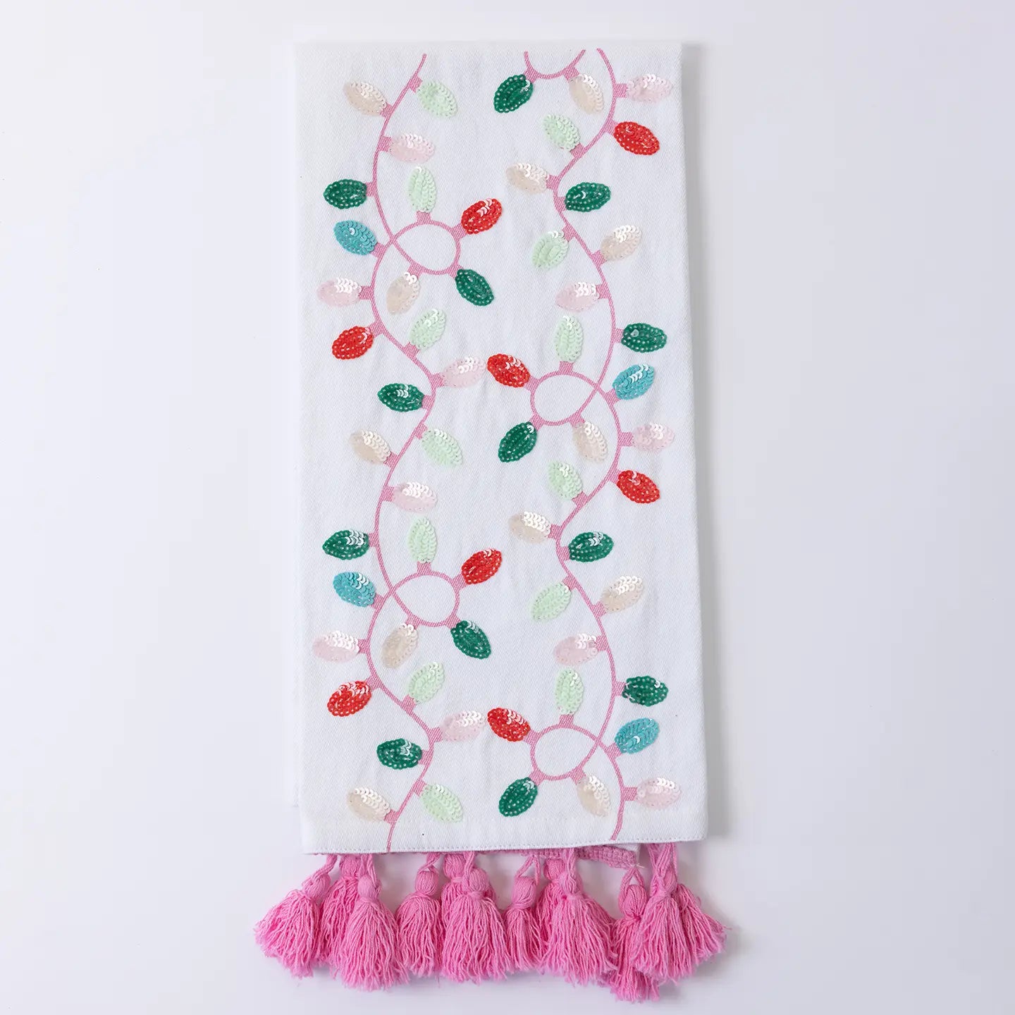 Embellished Lights Tea Towel