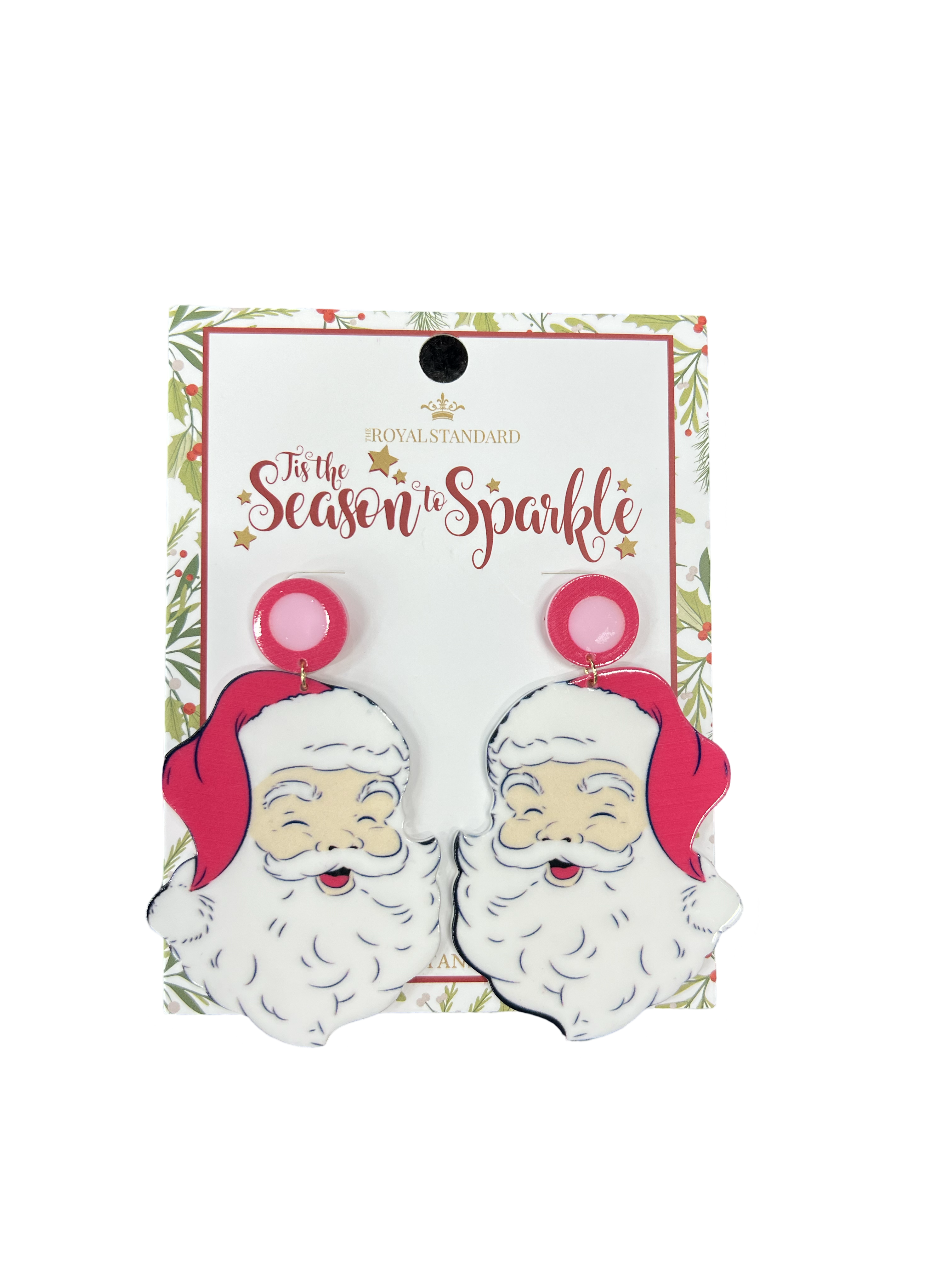 HoHoHo Santa Earrings