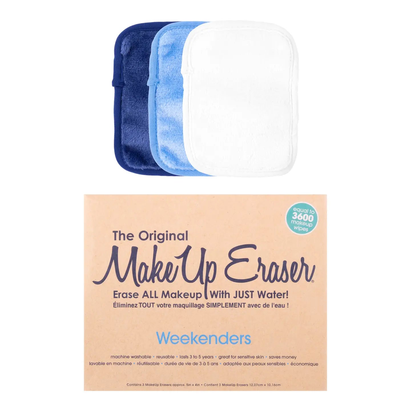 Makeup Eraser Weekenders Blue 3-Day Set