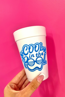 Cool In The Pool Foam Cups 10 Pack - Beau Kisses