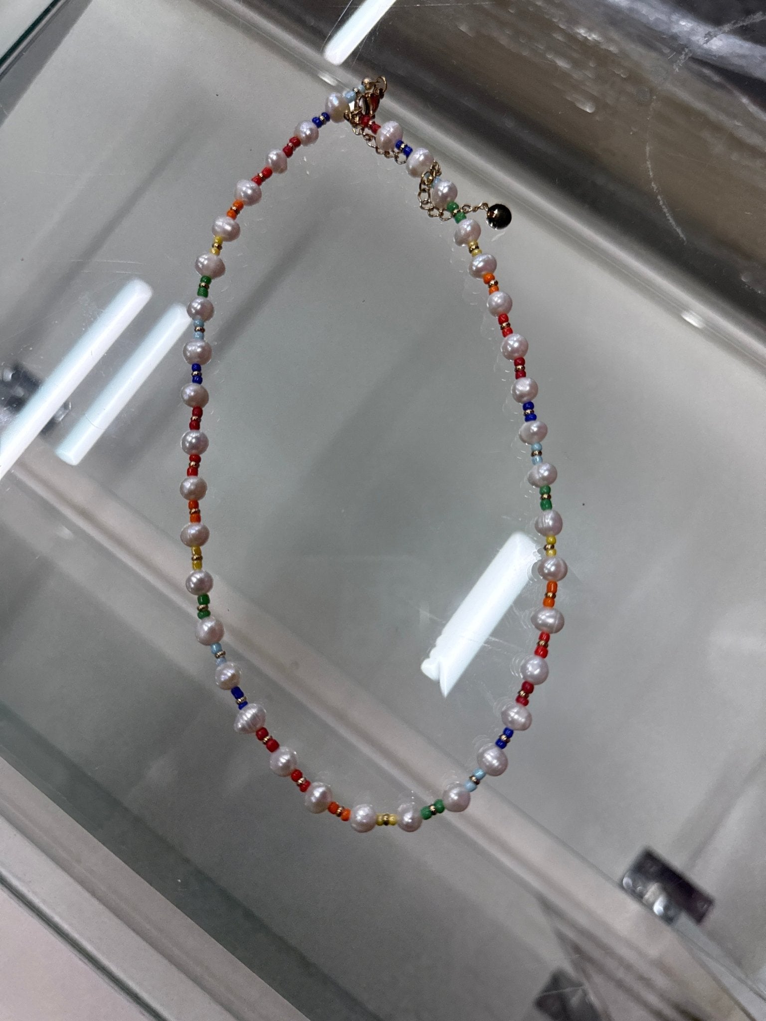 Boho Bliss Seed Bead & Pearl Necklace - Beau Kisses