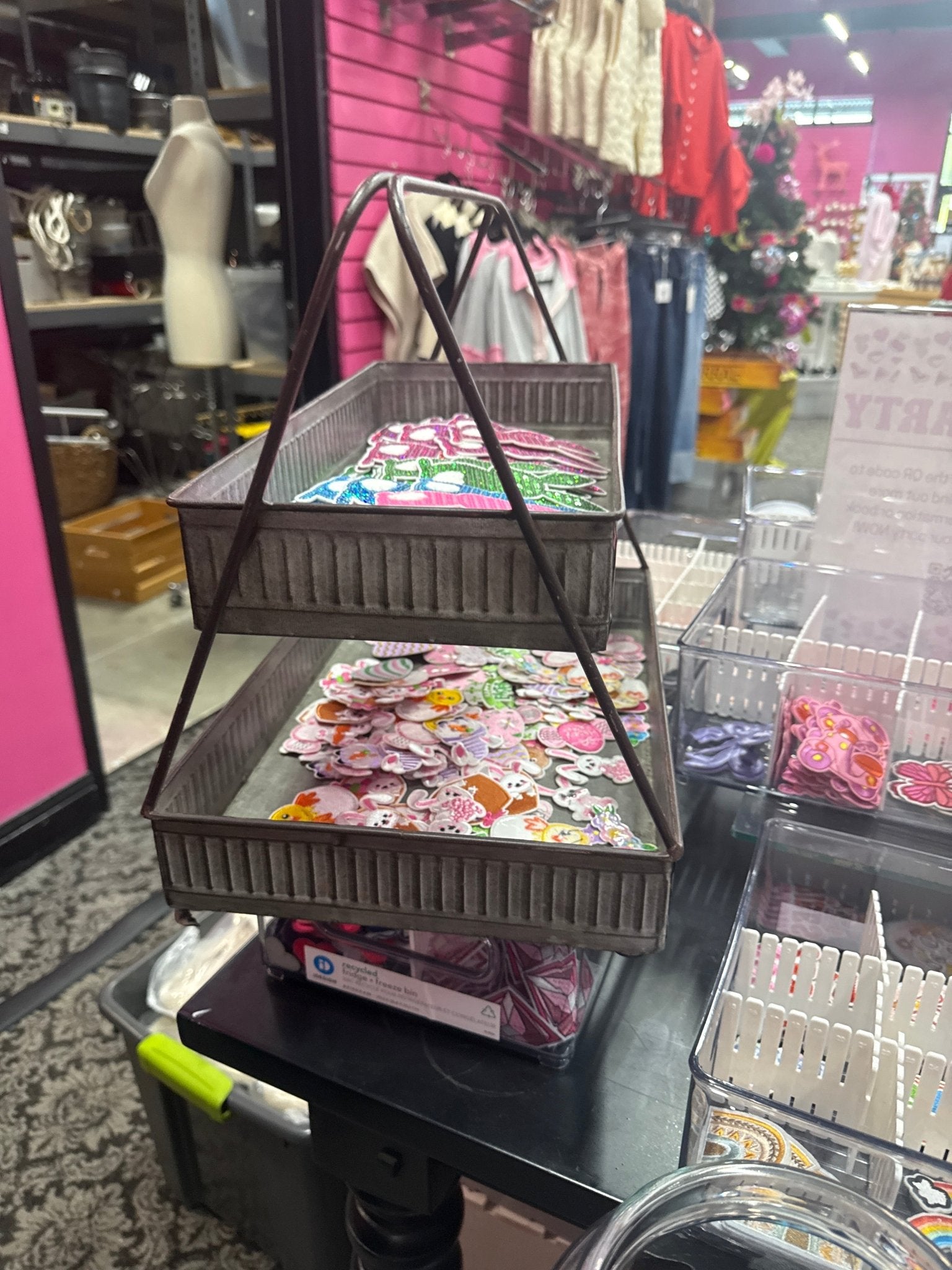 Metal Tray - Beau Kisses