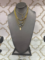 Dark Grey Necklace Bust - Beau Kisses