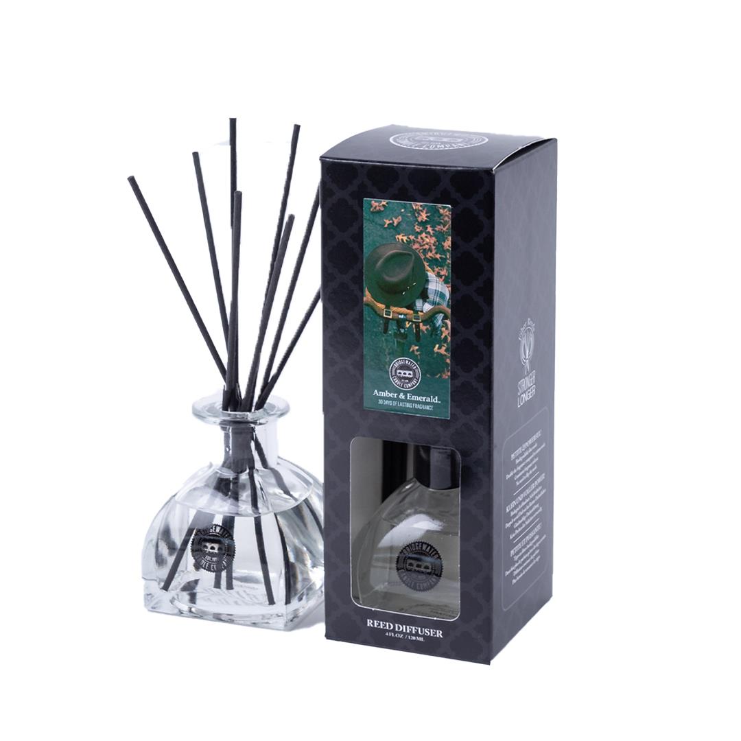 Petite Reed Diffuser Amber and Emerald