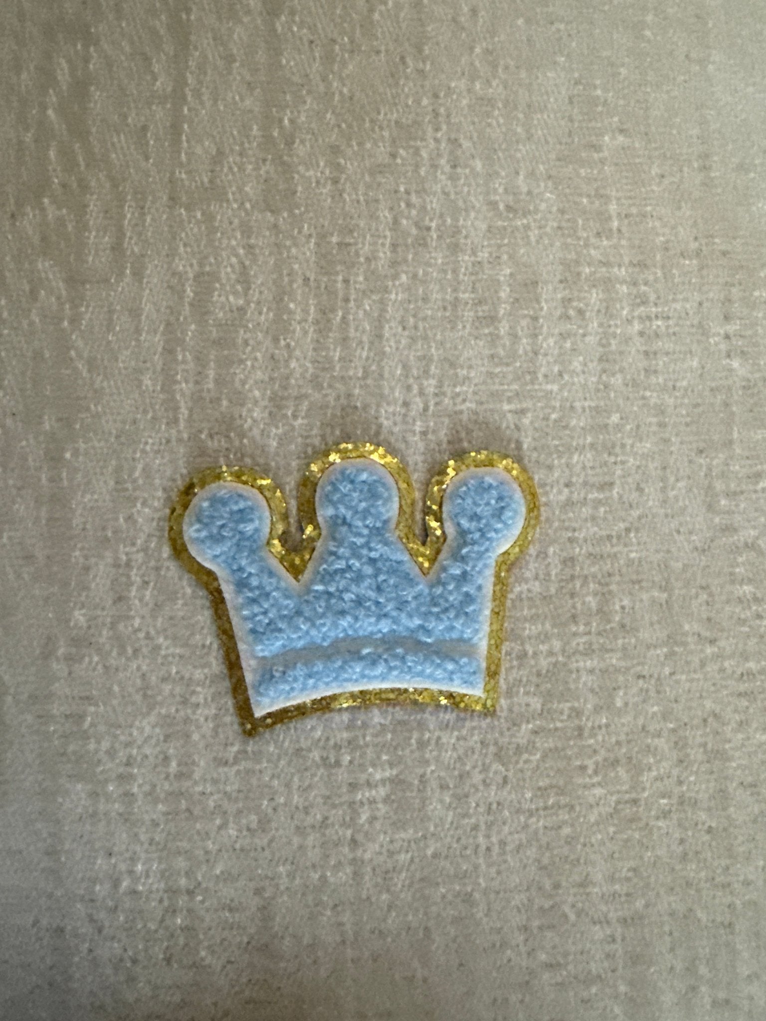 Chenille Crown Patches - Beau Kisses