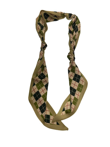 Emerald Luxe Scarf Necklace - Beau Kisses