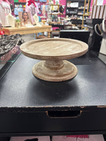 Distressed Circular Tall Tray - Beau Kisses
