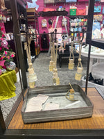 Metal Jewelry Display With Tray - Beau Kisses