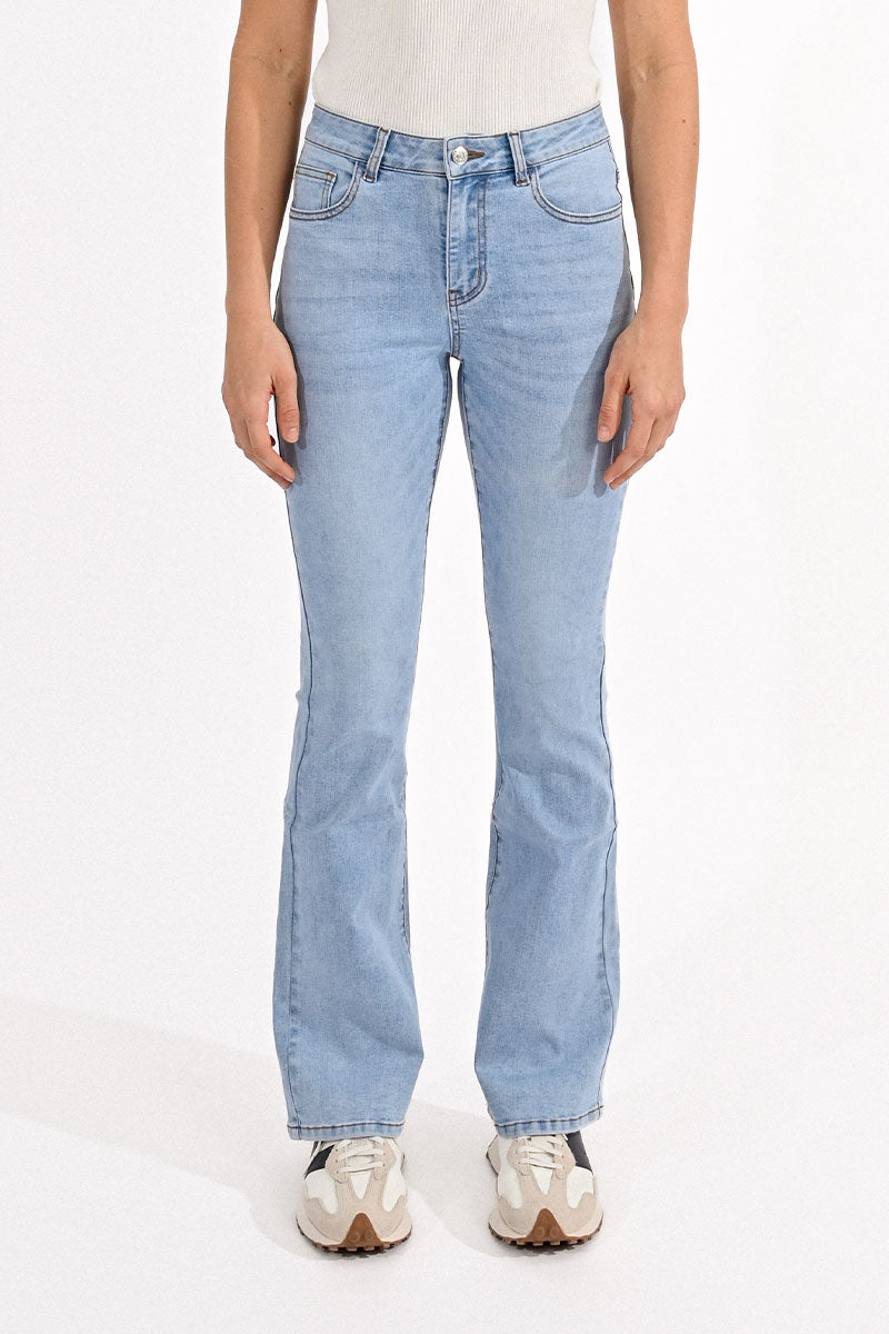 Joanie Bootcut Jeans Light Denim