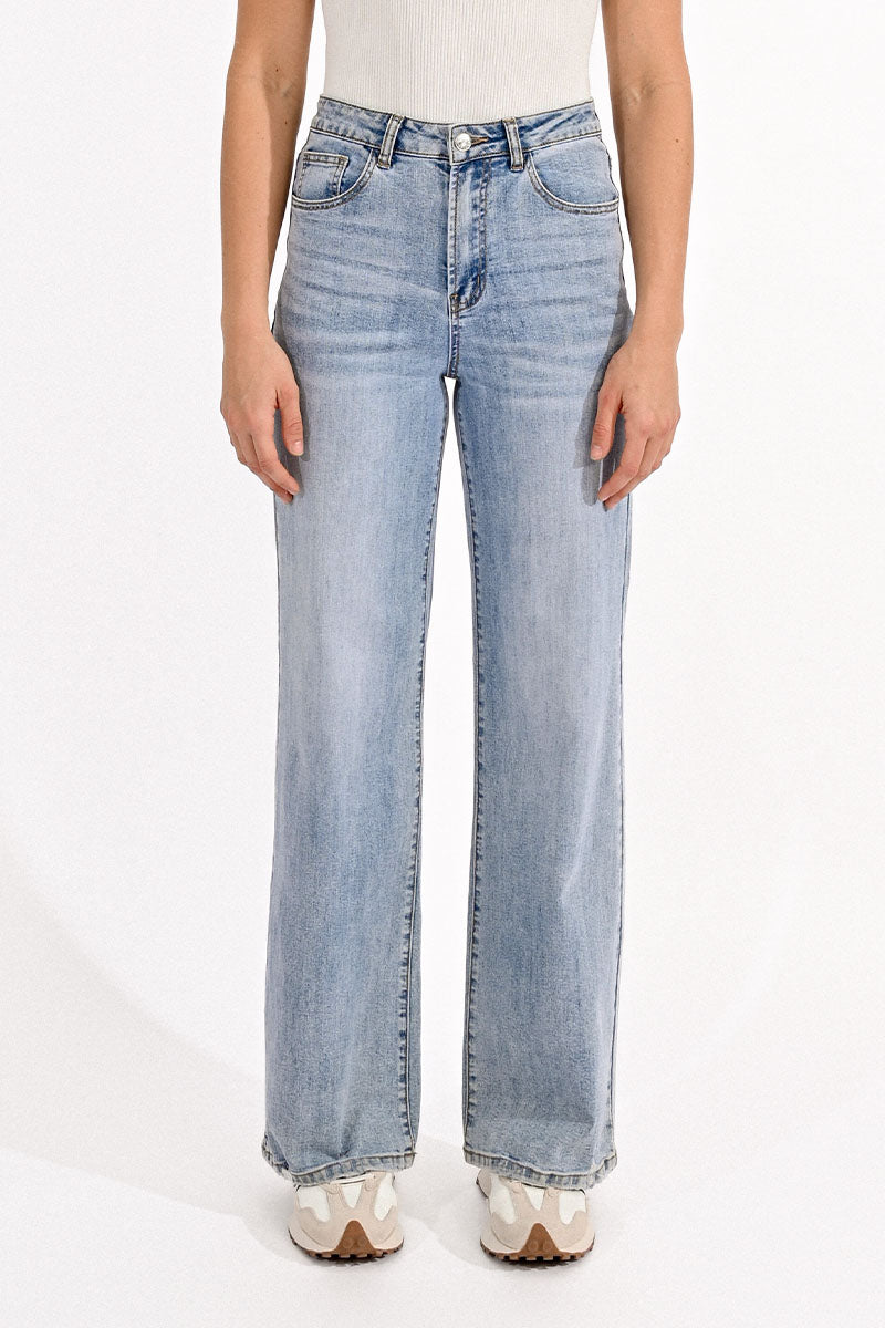 Jamie Bootcut Jeans Light Denim