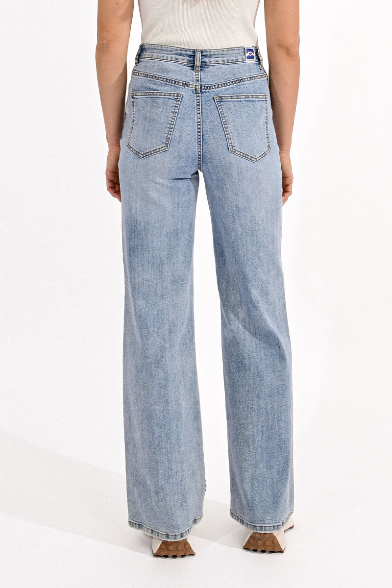 Jamie Bootcut Jeans Light Denim