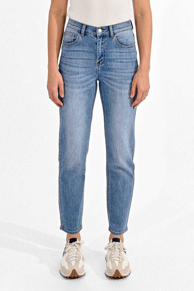 Jilly Straight Leg Jeans Denim Blue