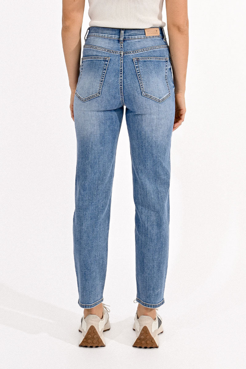 Jilly Straight Leg Jeans Denim Blue