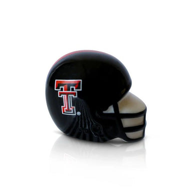 Nora Fleming Texas Tech Helmet Mini - Beau Kisses