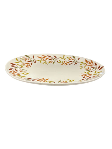 Autumn Botanical Oval Platter - Beau Kisses