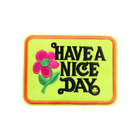 Embroidered Have A Nice Day Assorted Patches - Beau Kisses