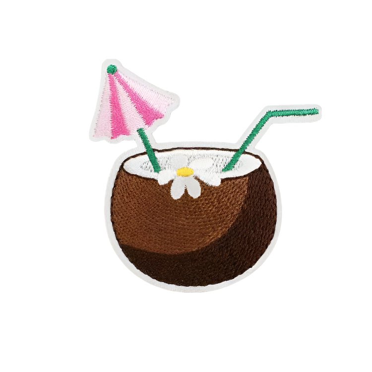 Assorted Embroidered Summer Themed Patches - Beau Kisses