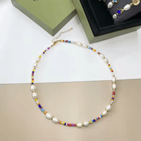 Boho Bliss Seed Bead & Pearl Necklace - Beau Kisses