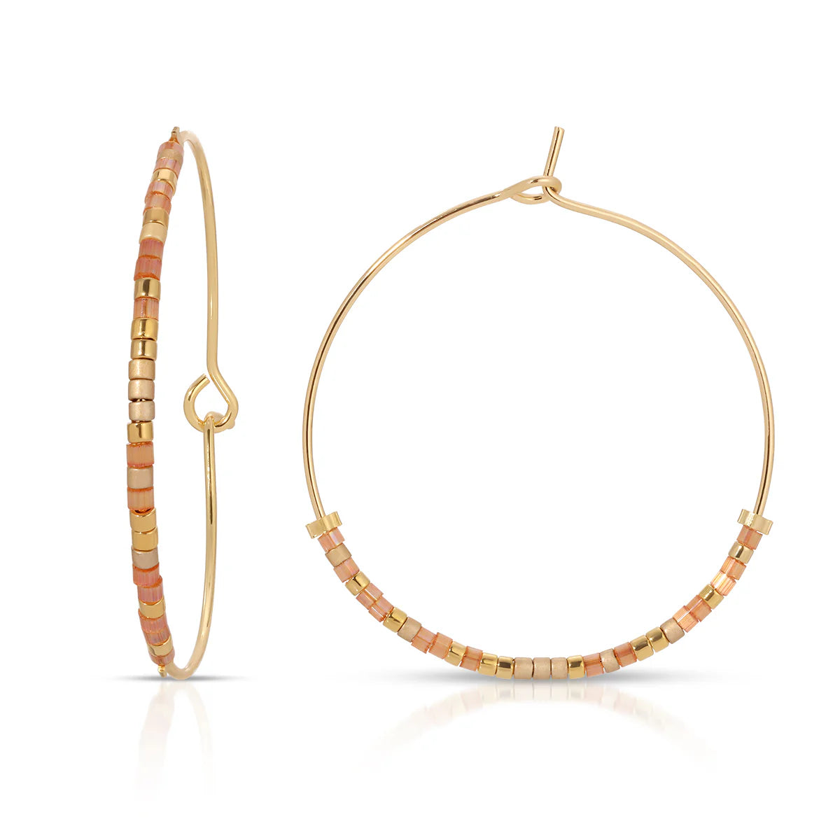 Say It In Morse Code Hoop Earring "Ride Or Die" - Beau Kisses