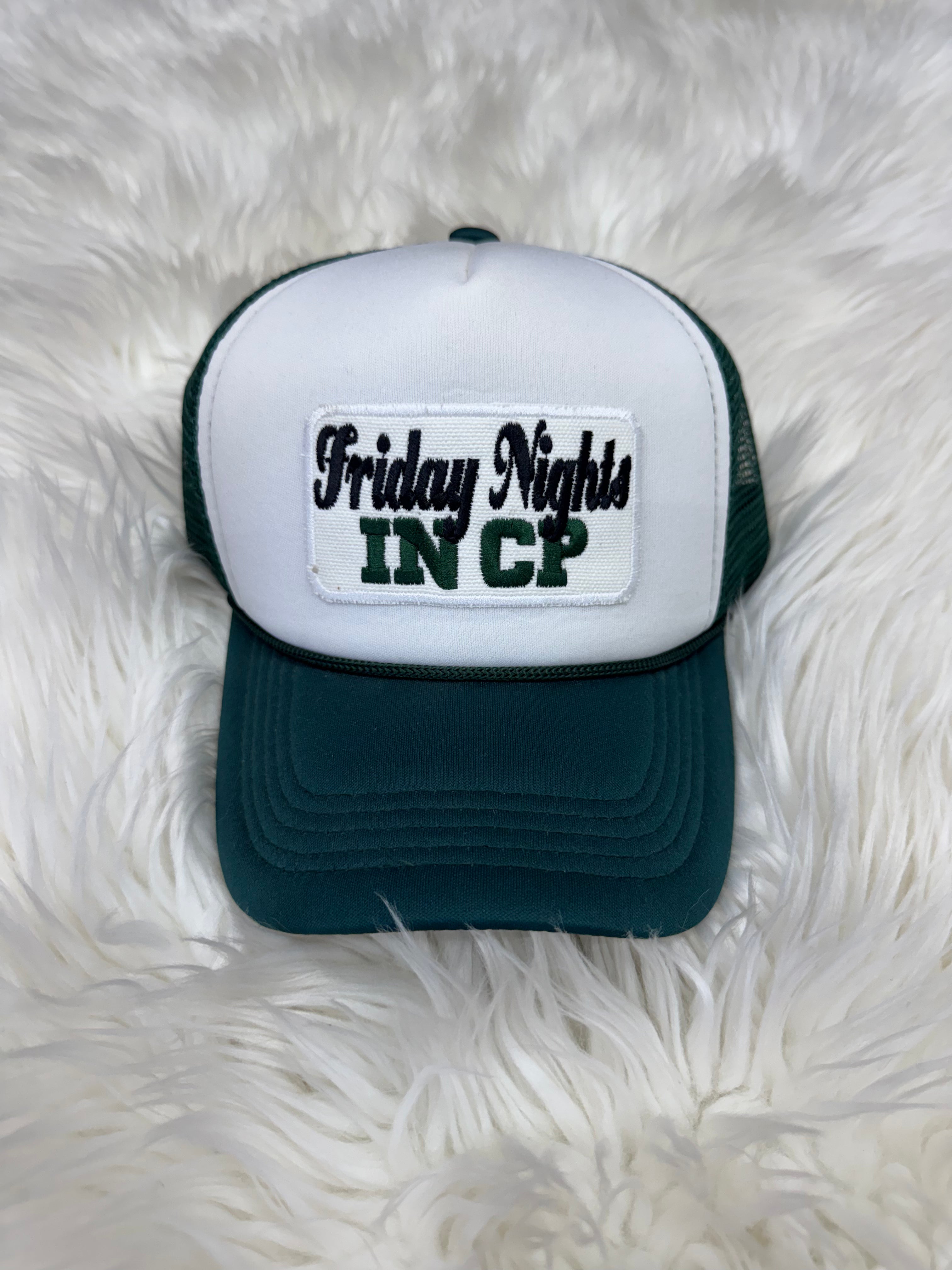 Foam Trucker Hat “Friday Nights In CP”