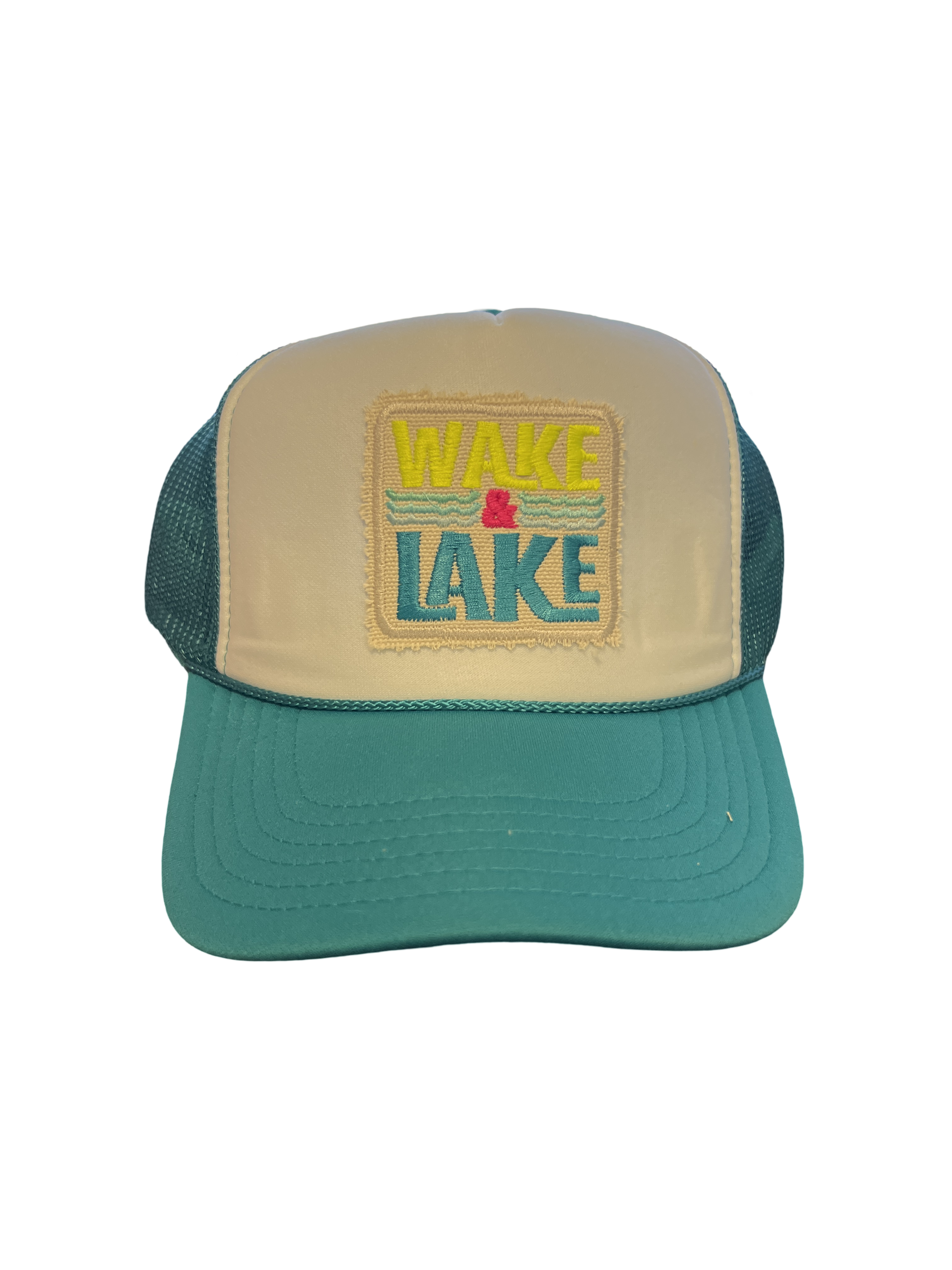 Foam Trucker Hat "Wake & Lake"