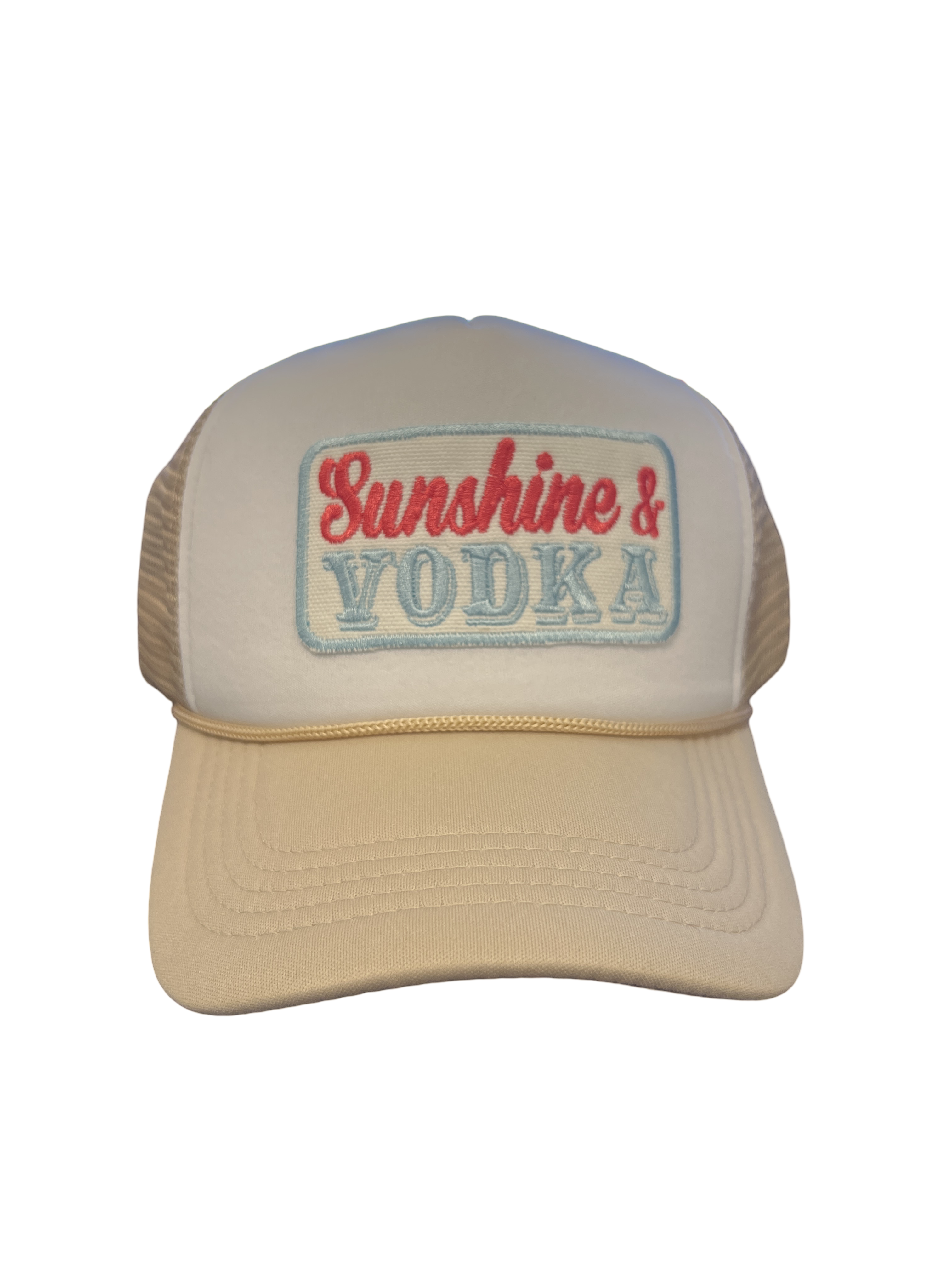 Trucker Hat Foam "Sunshine & Vodka"