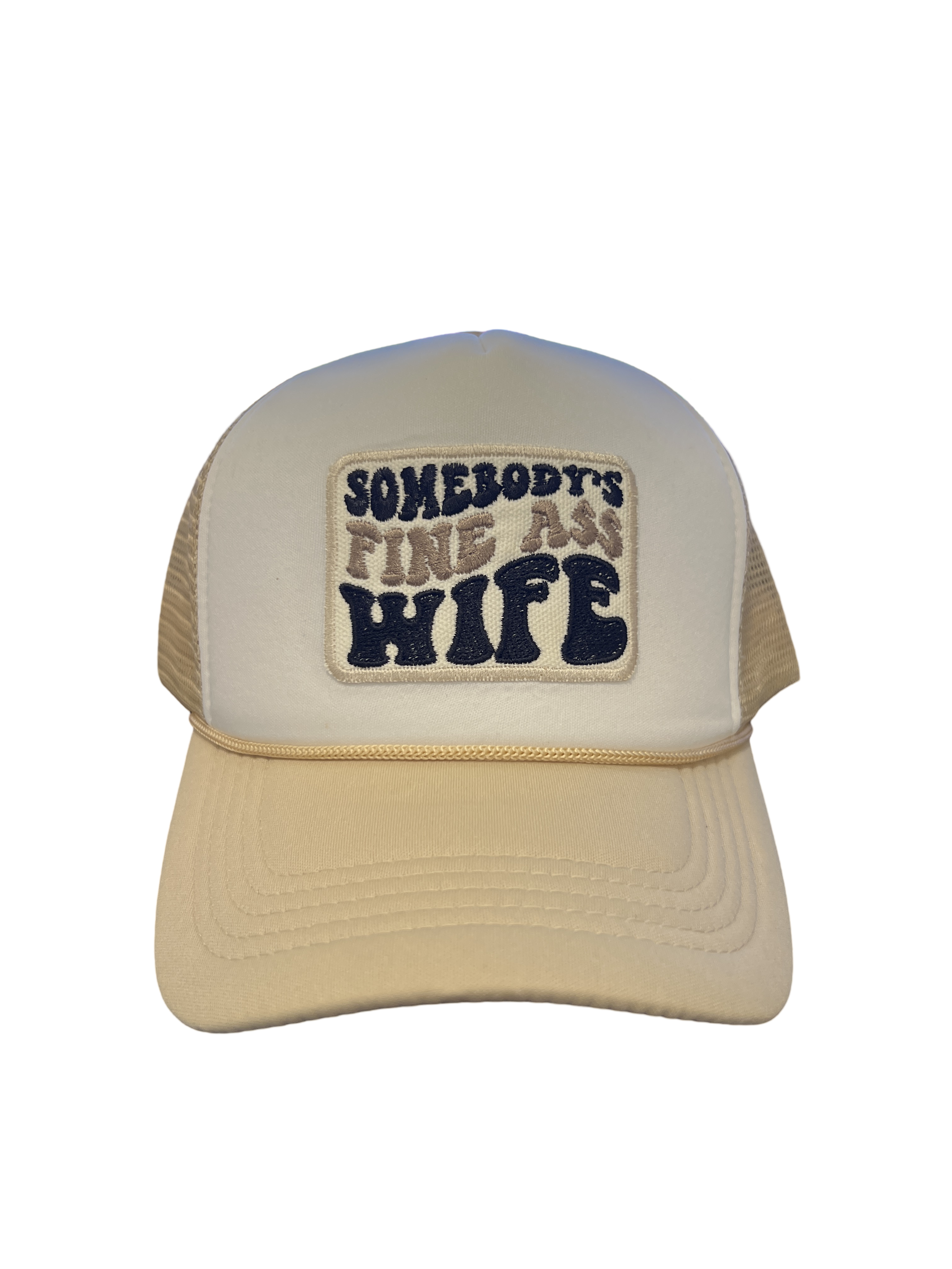 Trucker Hat Foam "Somebody's Fine Ass Wife"