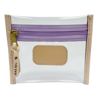 Jon Hart Clear Pocket Pouch - Beau Kisses