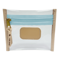 Jon Hart Clear Pocket Pouch - Beau Kisses