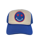 Trucker Hat Foam Star Smiley Face - Beau Kisses