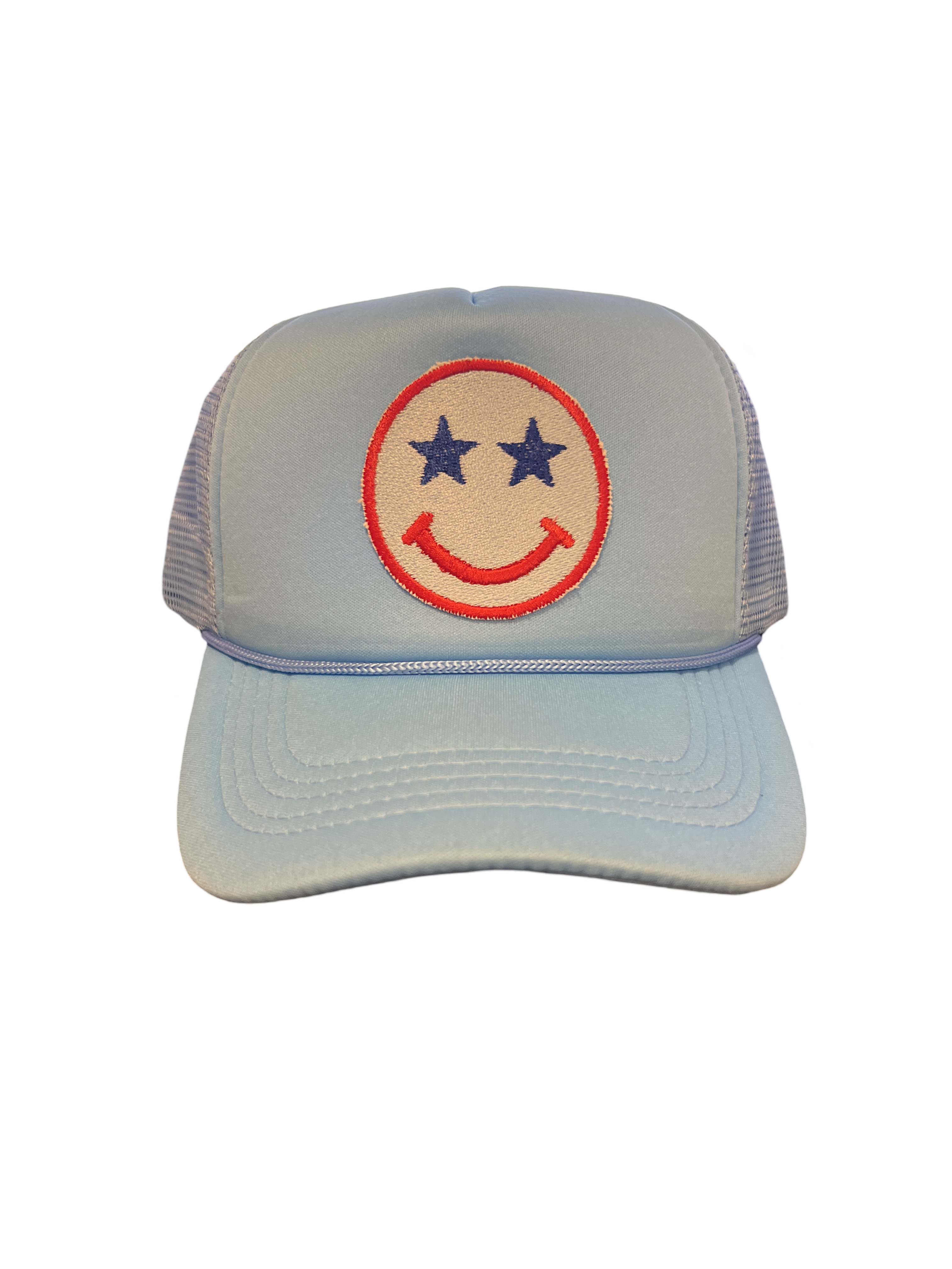 Trucker Hat Foam Star Smiley Face - Beau Kisses