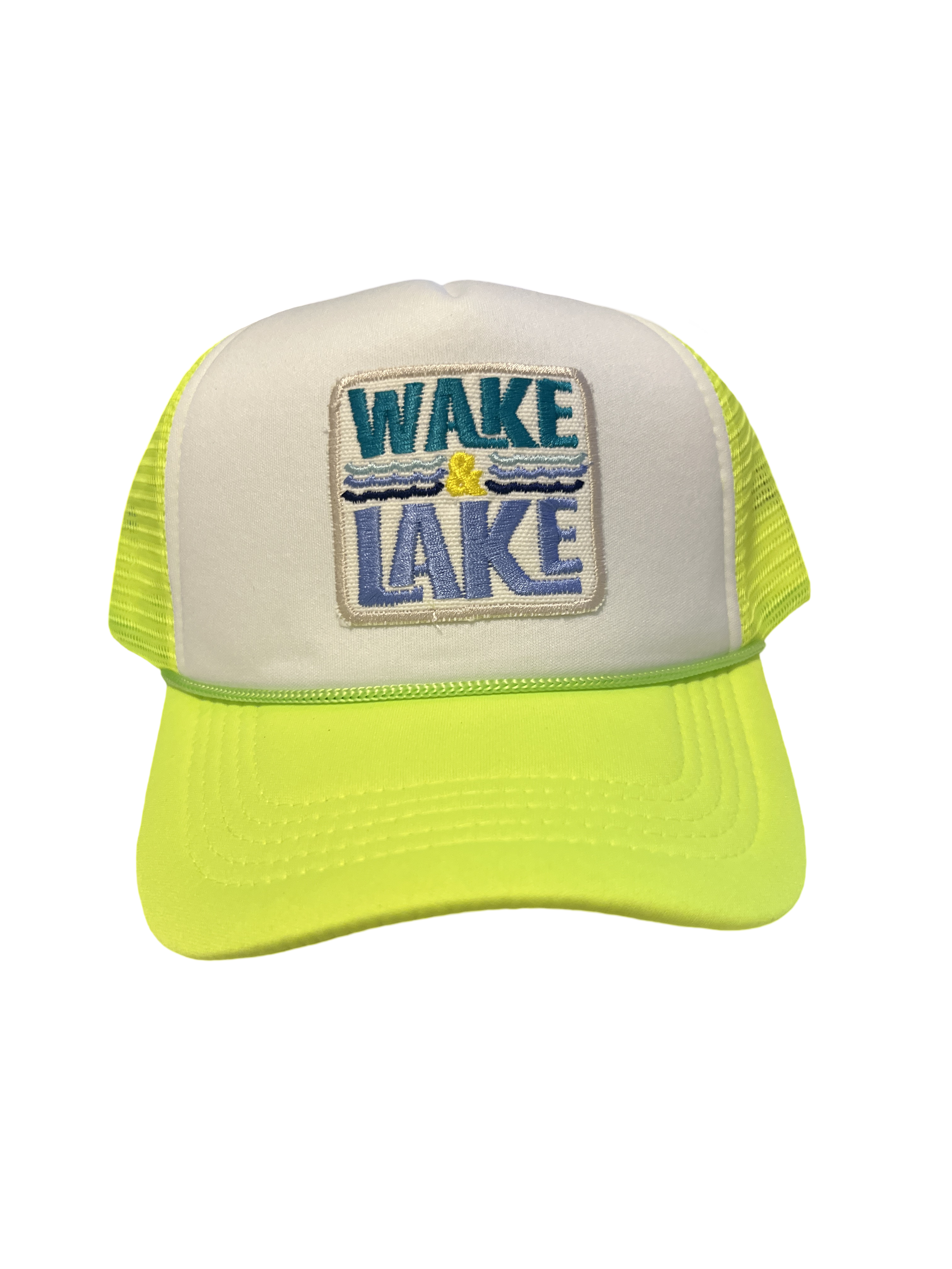 Foam Trucker Hat "Wake & Lake" - Beau Kisses