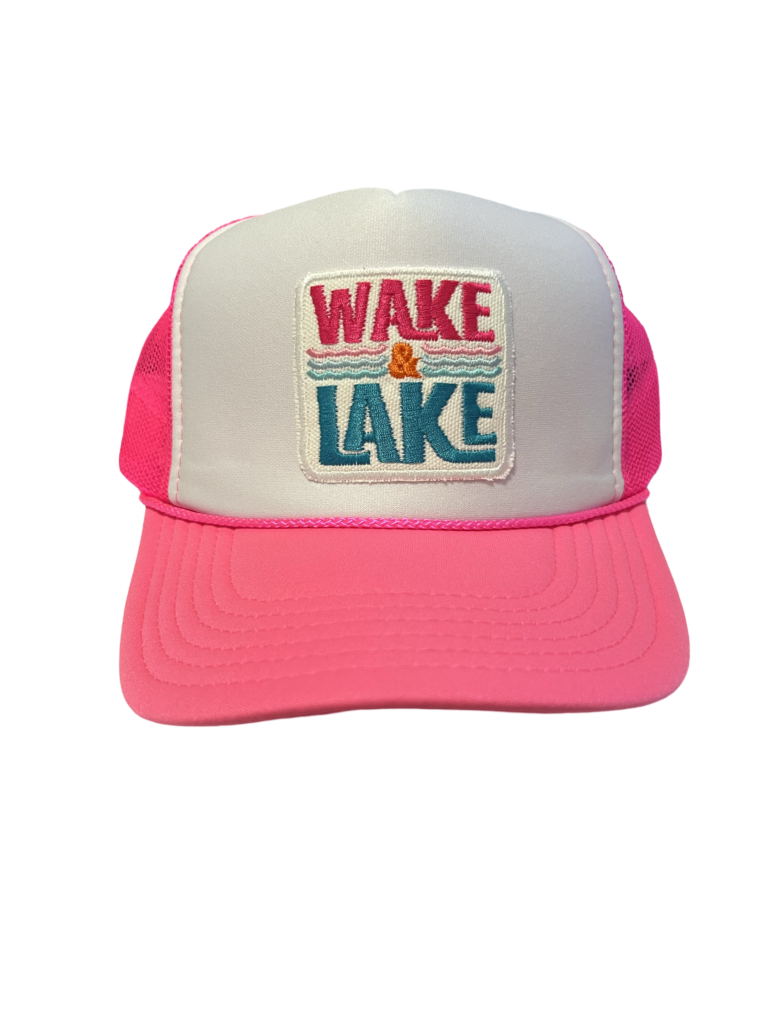 Foam Trucker Hat "Wake & Lake" - Beau Kisses