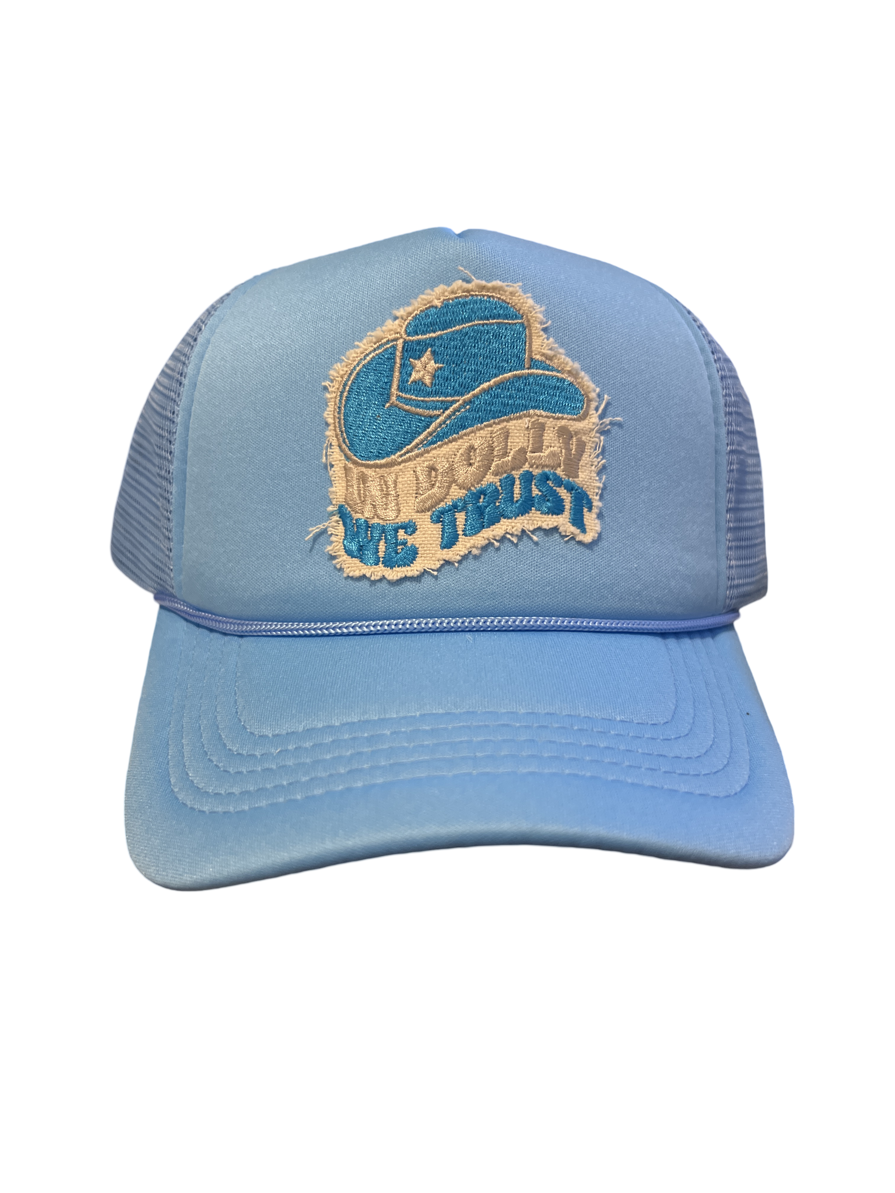 Foam Trucker Hat "In Dolly We Trust" - Beau Kisses