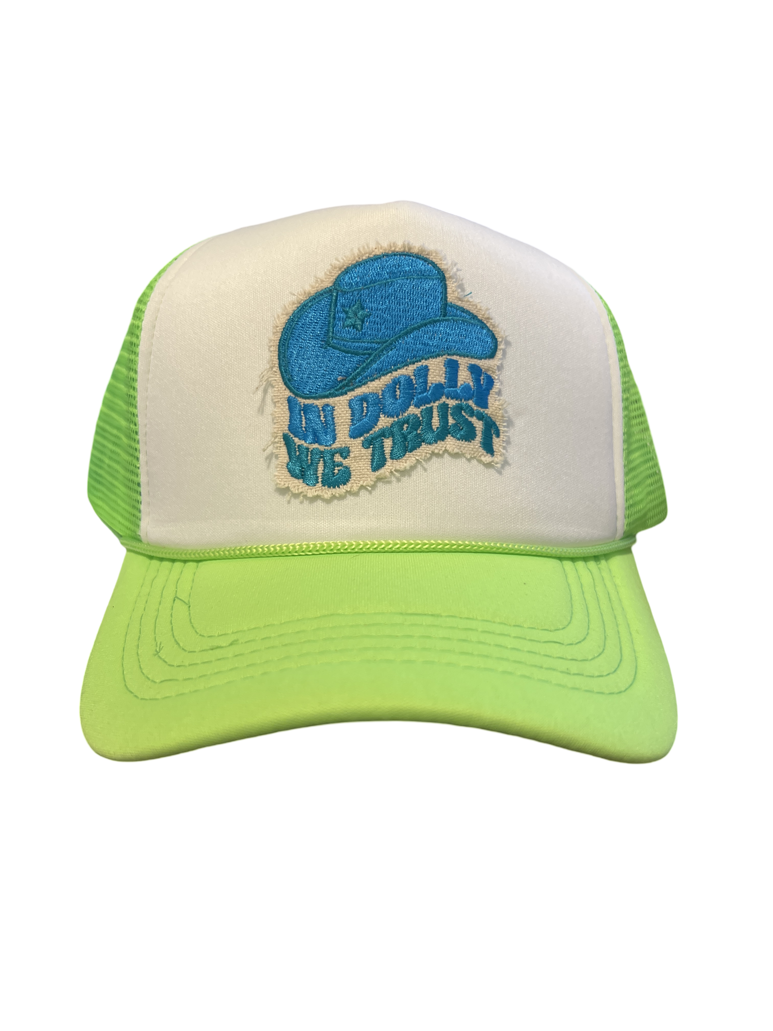 Foam Trucker Hat "In Dolly We Trust" - Beau Kisses