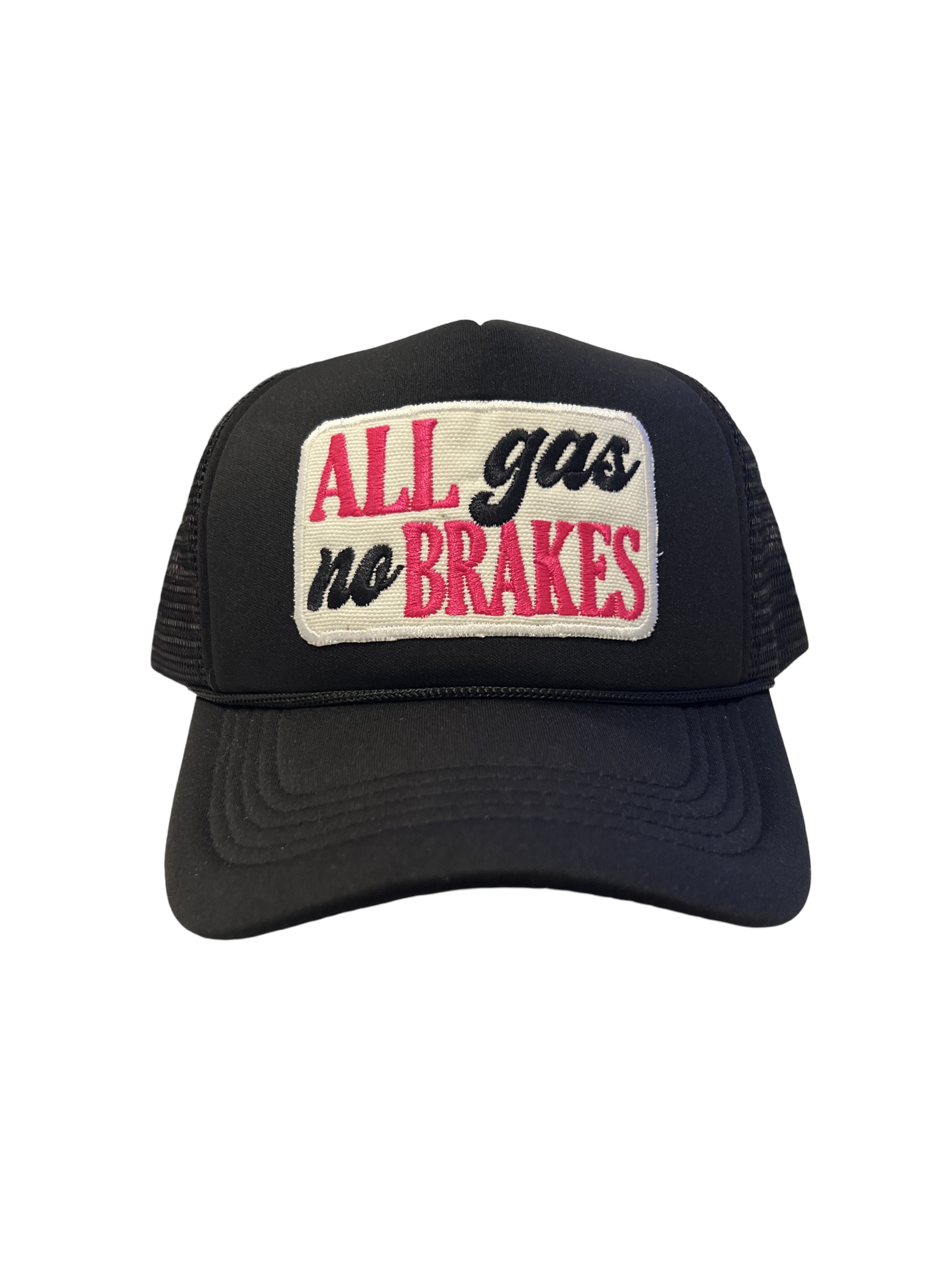 Foam Trucker Hat "All Gas No Brakes" - Beau Kisses