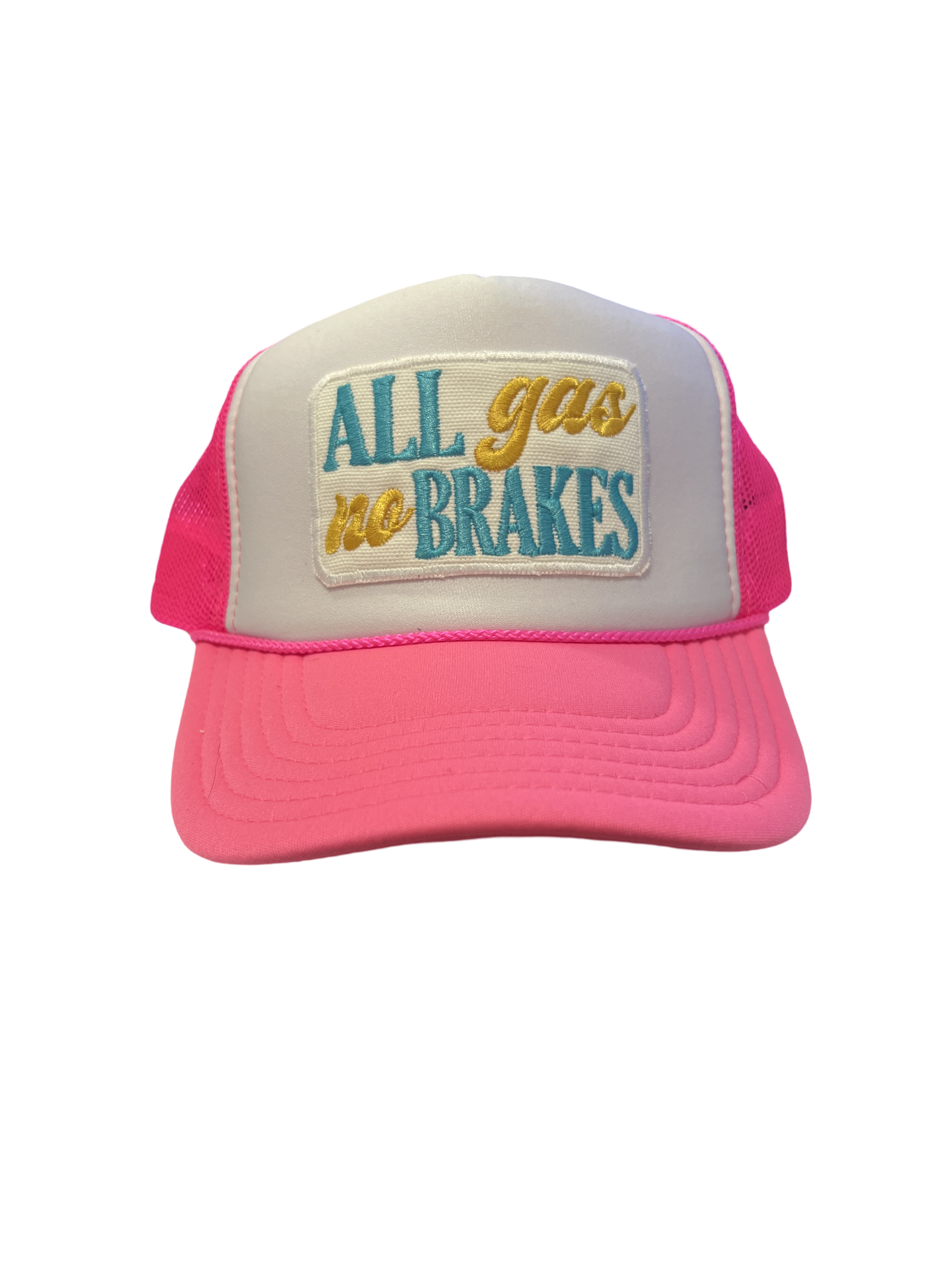 Foam Trucker Hat "All Gas No Brakes" - Beau Kisses