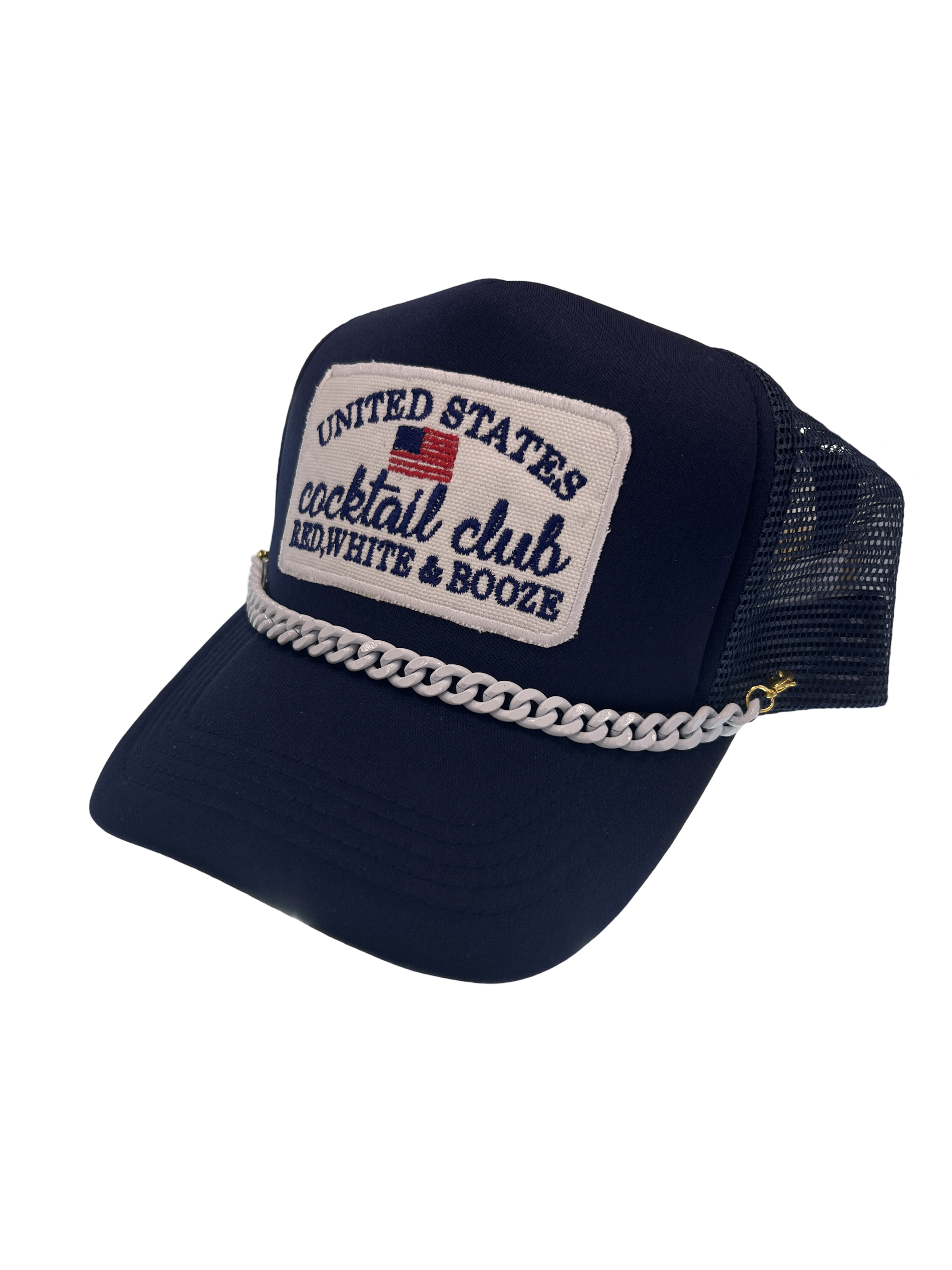 Metal Trucker Hat Chains - Beau Kisses