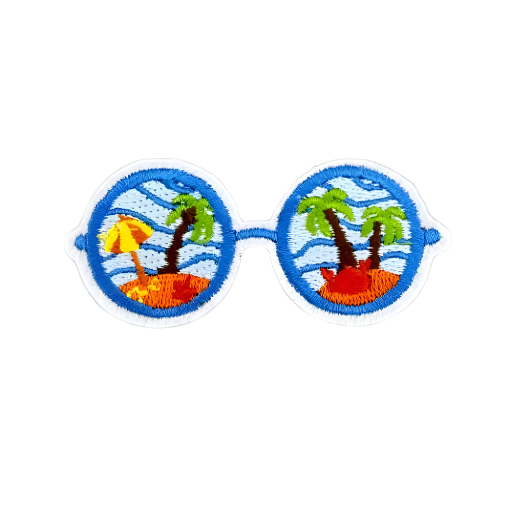 Assorted Embroidered Summer Themed Patches - Beau Kisses