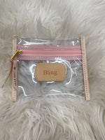 Jon Hart Clear Pocket Pouch - Beau Kisses