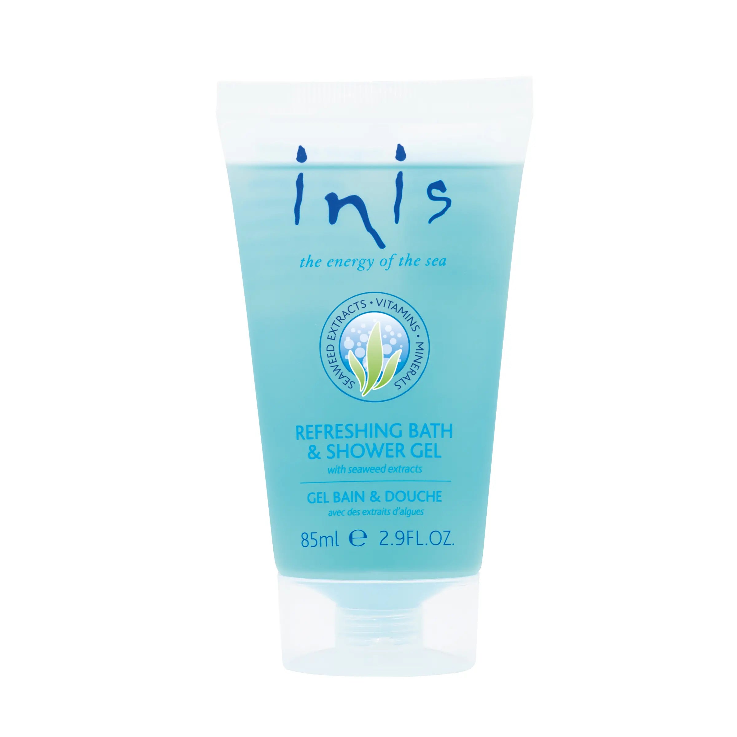 Inis Travel Size Shower Gel 2.9 Fl Oz