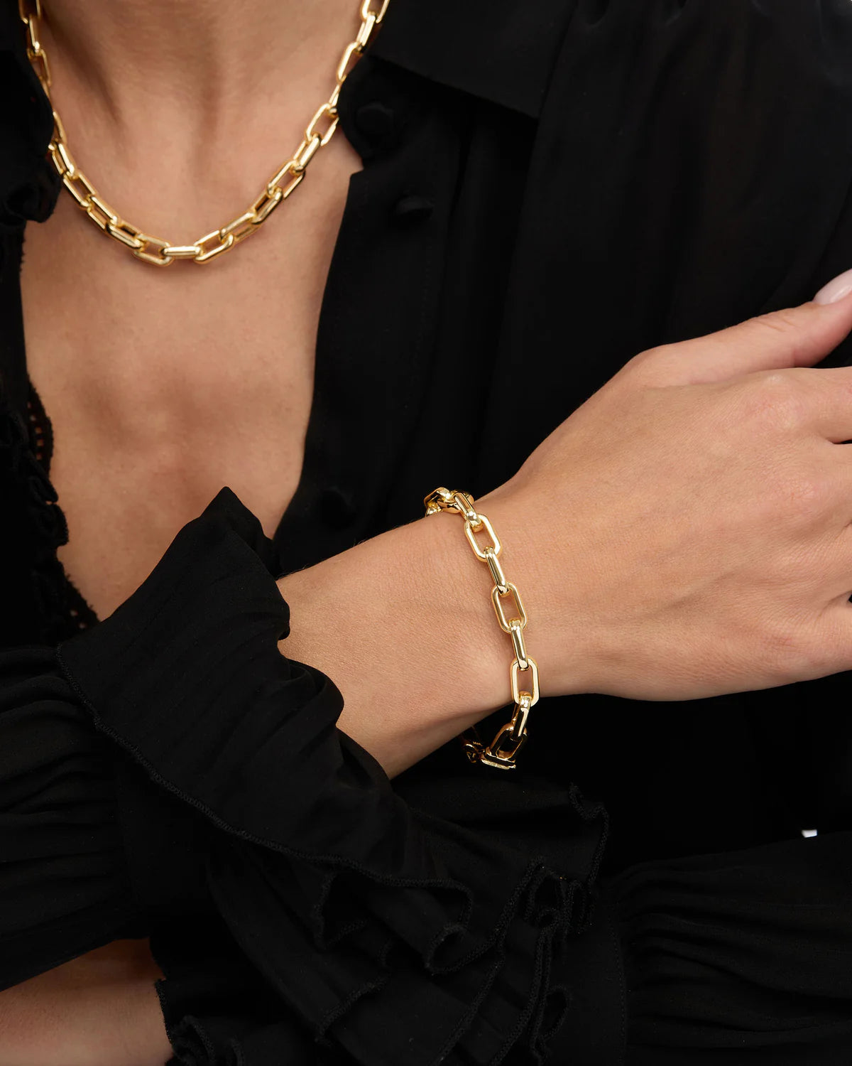 Lil Frankie Chain Bracelet Gold