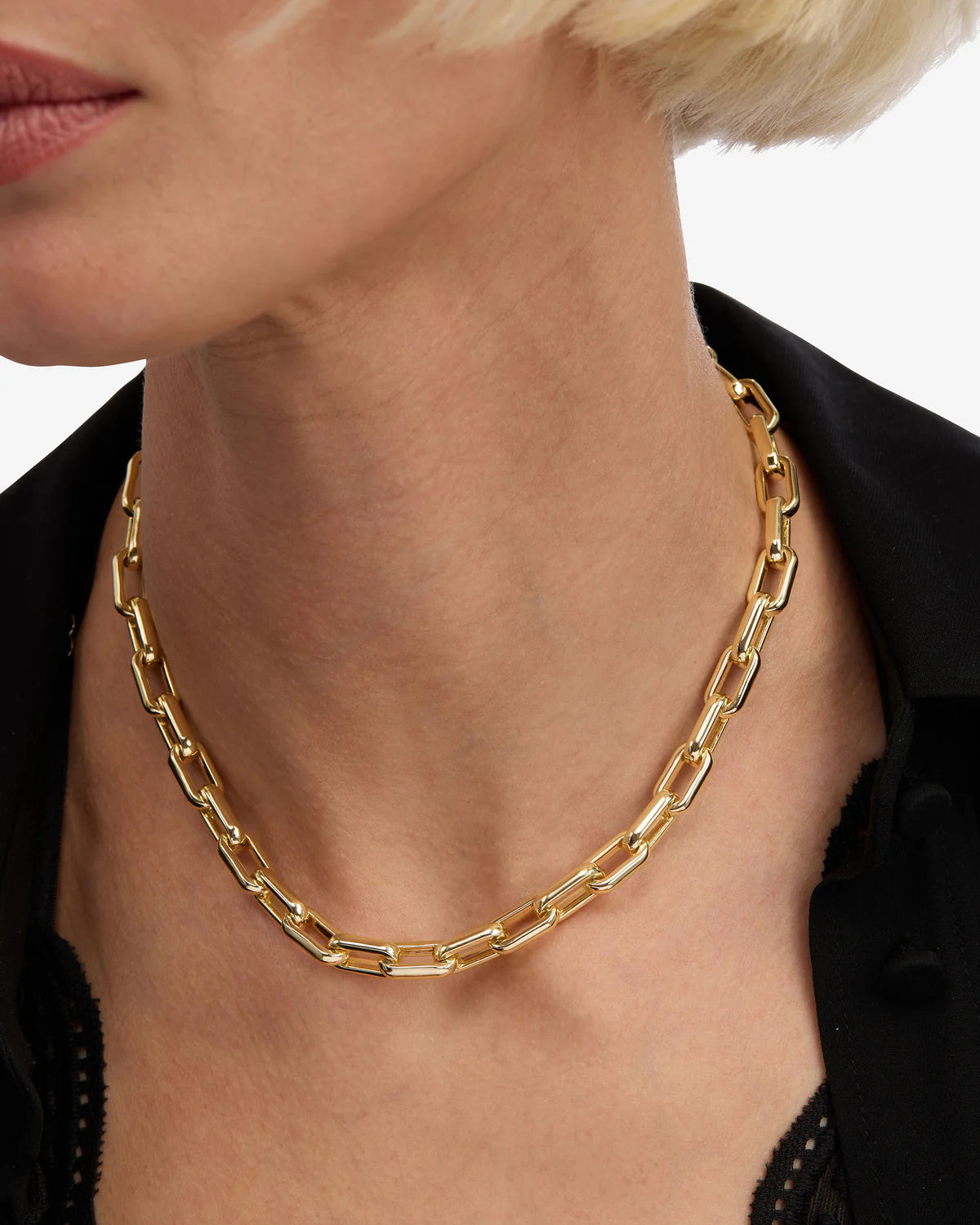 Lil Frankie Chain Necklace Gold